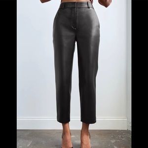 Babaton Command Pant Cropped Vegan Leather